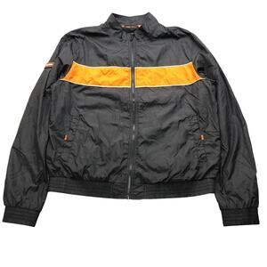 Superdry Premium Mechanic Mesh Lined Windbreaker Nylon Jacket Mens XL Black